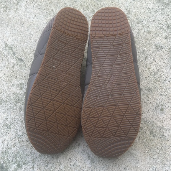 TEVA Ember Men's Brown Tan Quilted Moc Slipper Size 12 - Picture 6 of 8